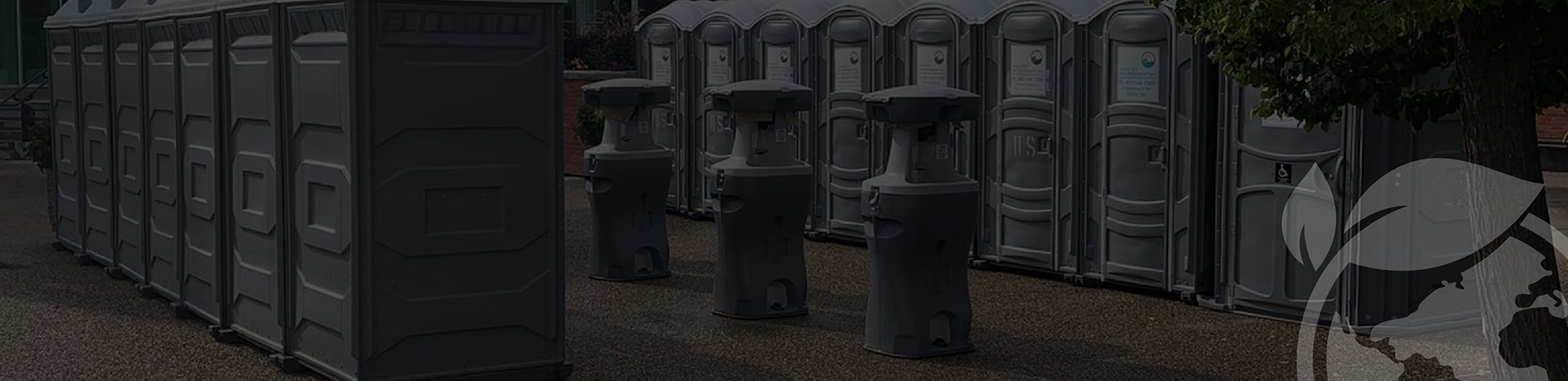 Portable toilet rentals banner desktop