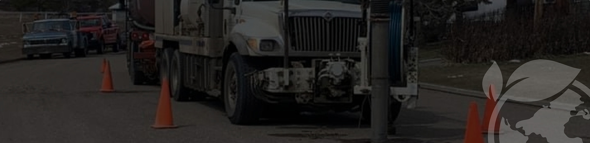Vacuum truck services banner desktop
