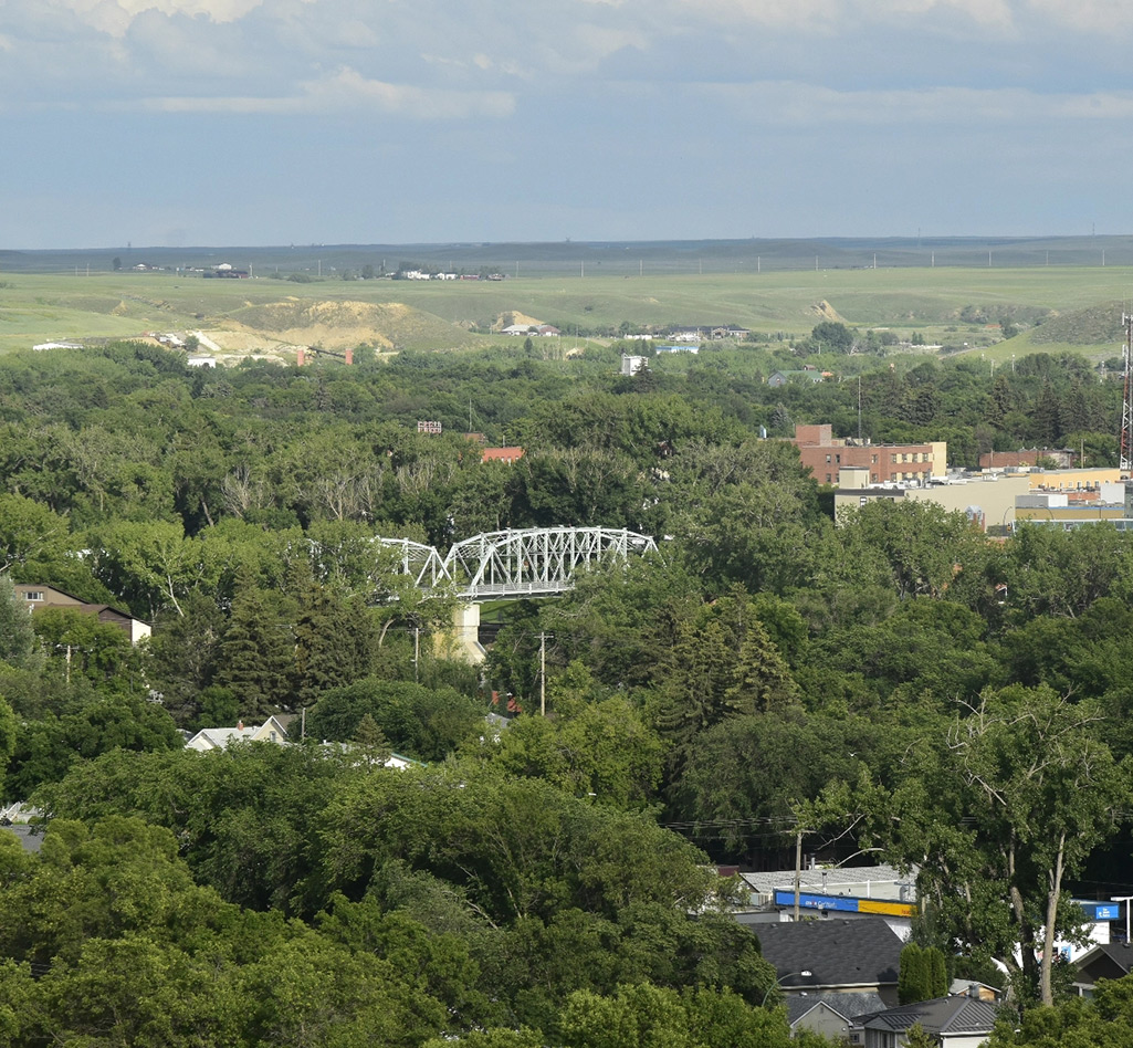 Bridge in view