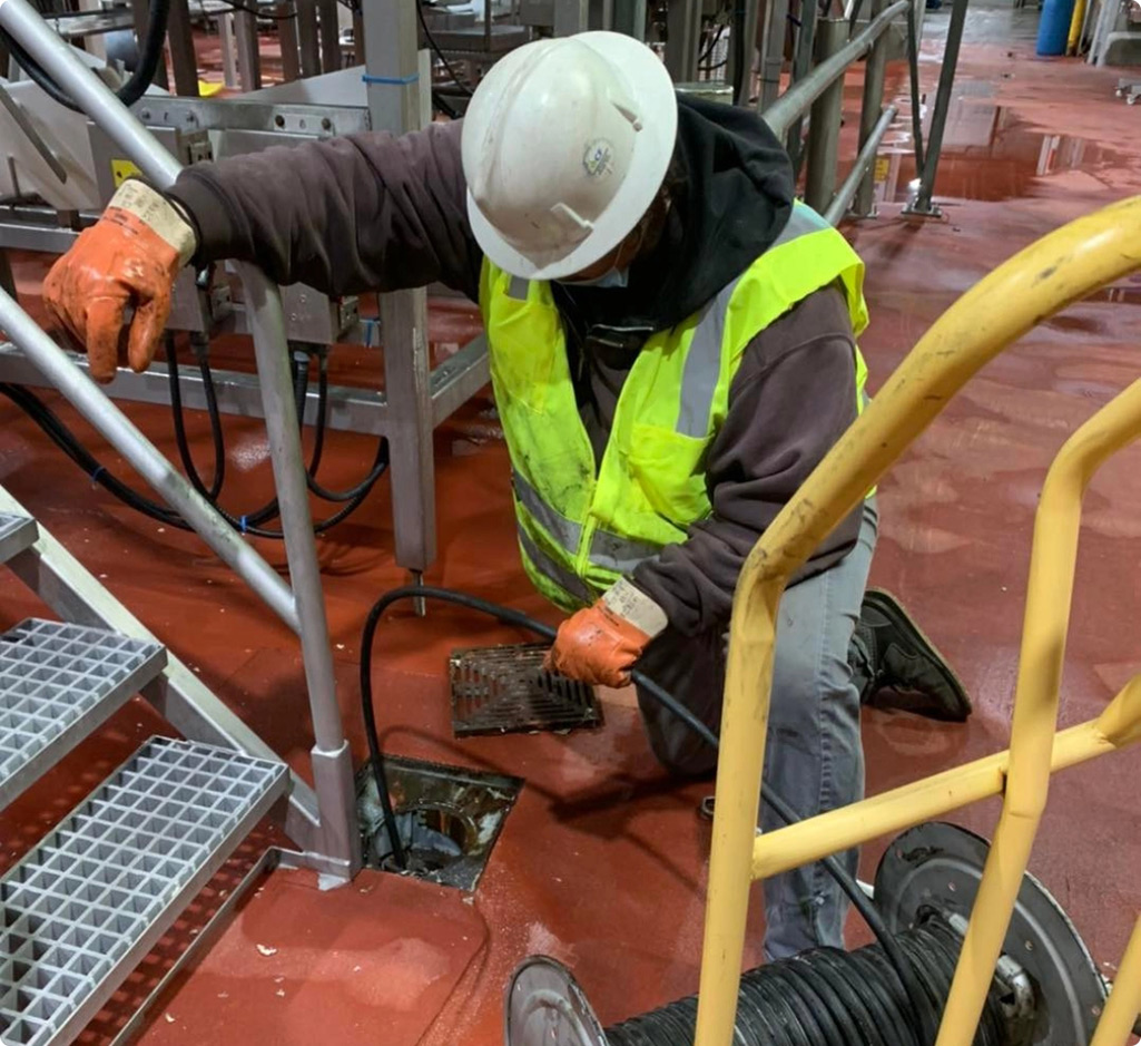 Cleaning seawer