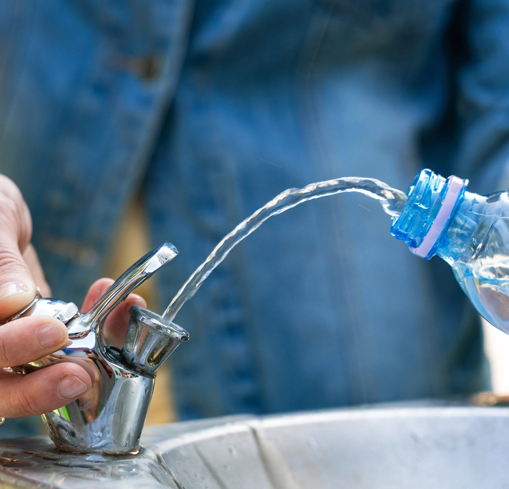 Drinkable water tap