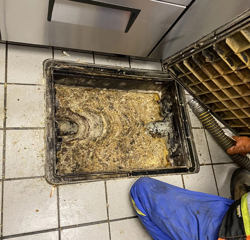 Grease trap 6