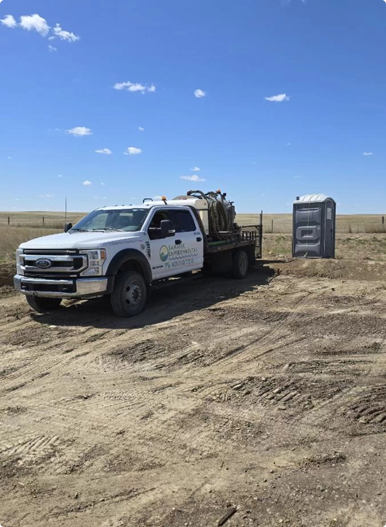 Portable toilet servicing thumbnail