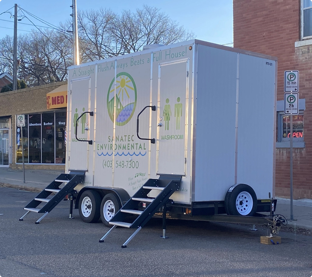 Portable toilets