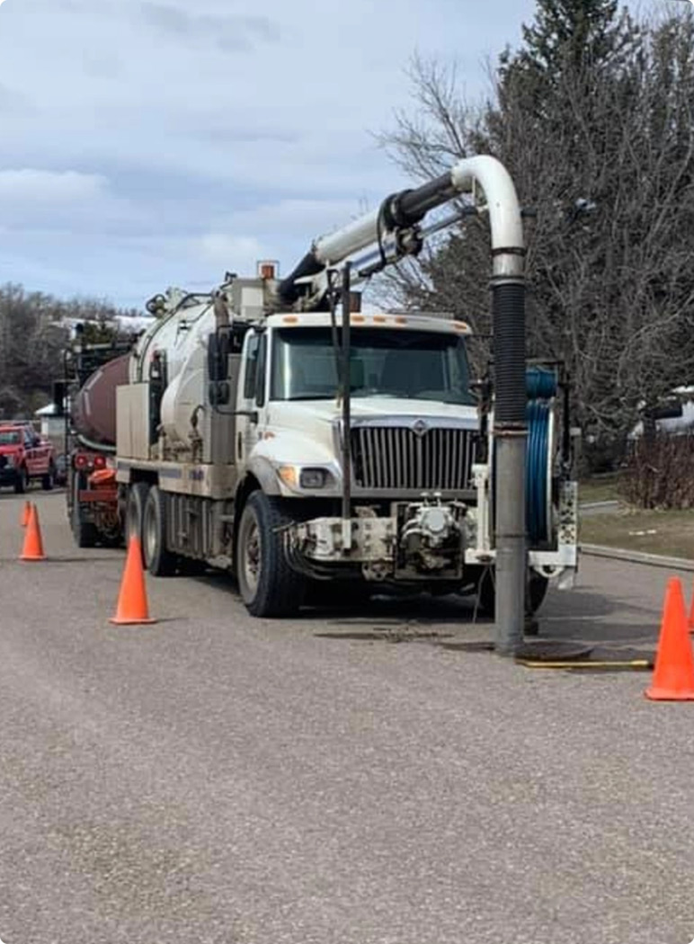 Sanatec vacuum truck