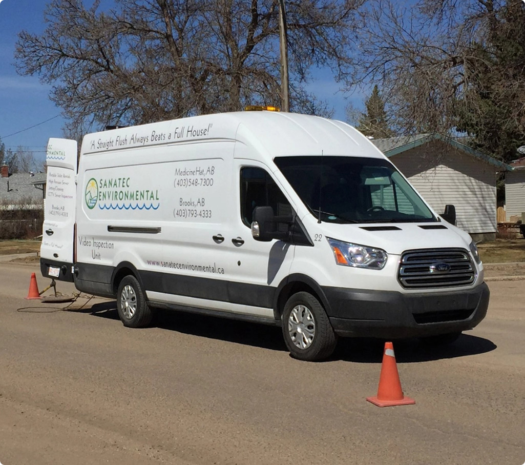 Sanatec van on site intro
