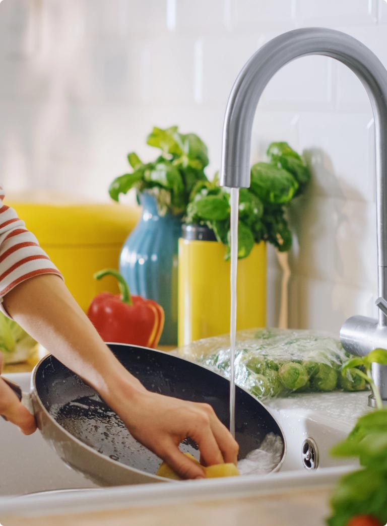 Washing pan